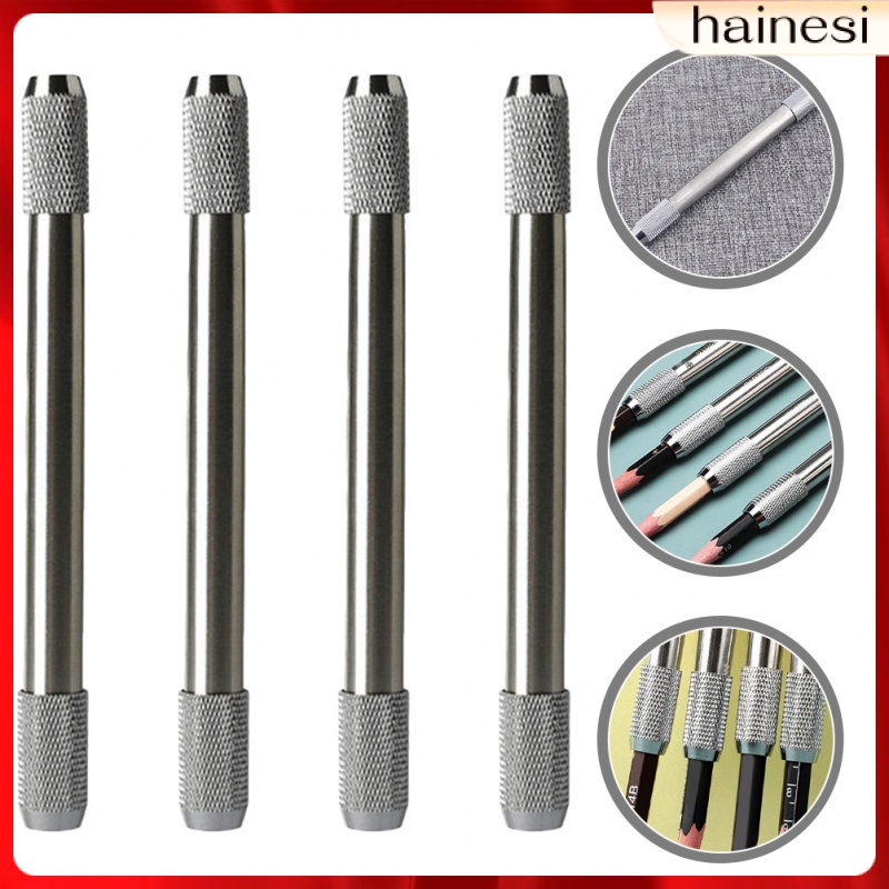 Set 4 Giá Đỡ Bút Chì Màu Ánh Kim Dành Cho Học Sinh