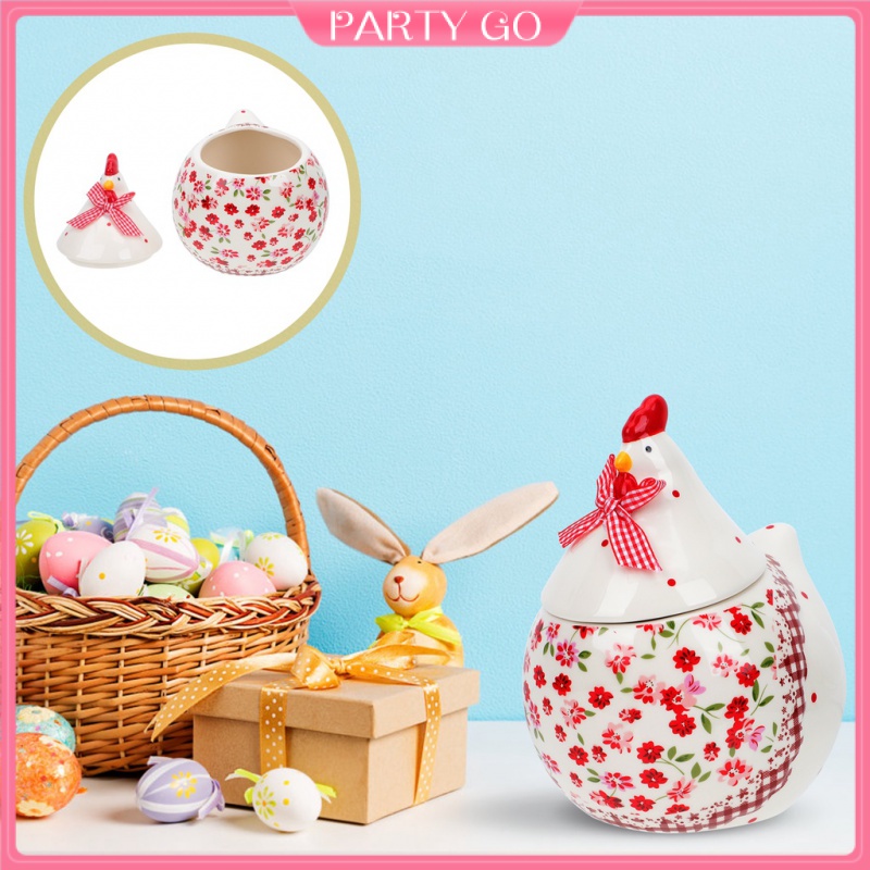 Hộp Đựng Kẹo Phục Sinh Có Giá Đỡ Tiện Dụng