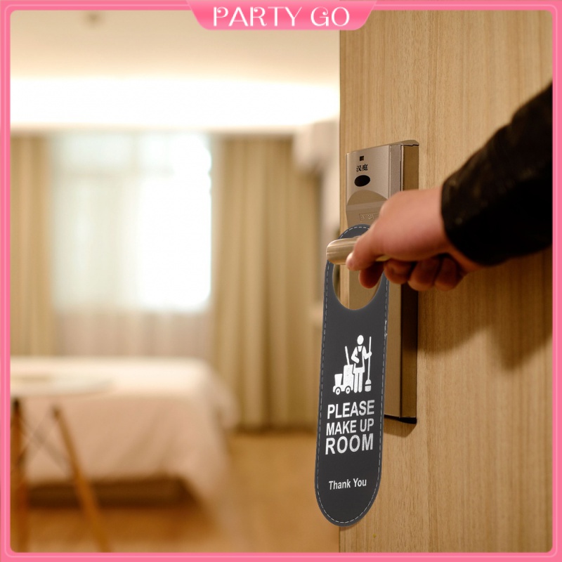 Set 2 Biển Hiệu Gắn Cửa Văn Phòng / Khách Sạn Không Bị Xáo Trộn