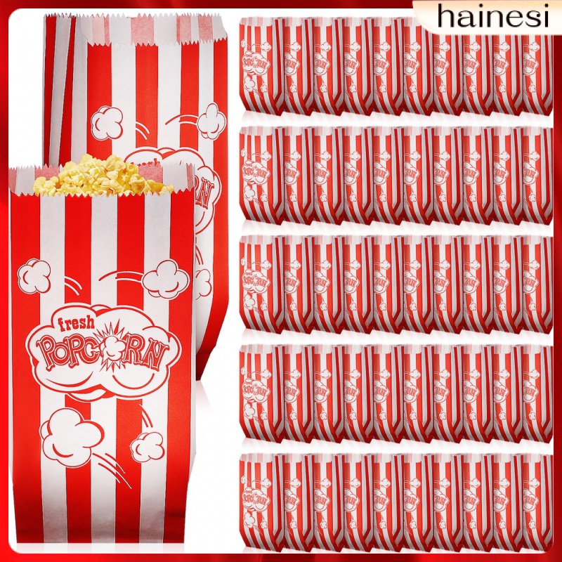 Set 100 Túi Giấy Đựng Bắp Rang Bơ