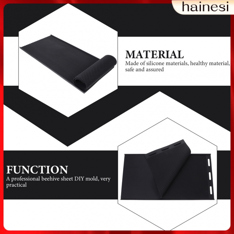 Khuôn Silicone Làm Đế Nến Sáp Ong Đa Năng Tiện Dụng
