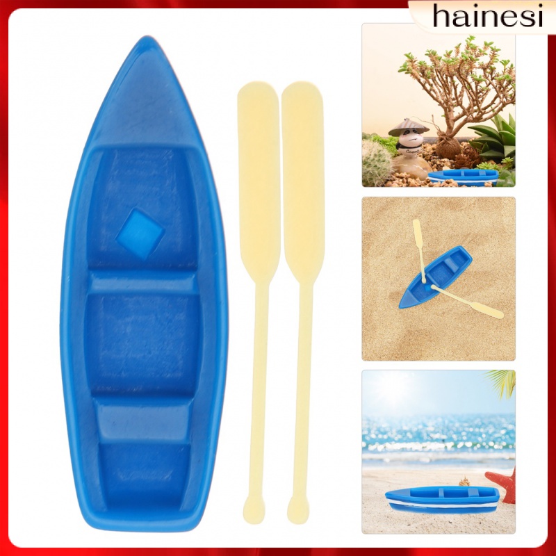 Terrarium Kids Room Decor Micro Landscape Boat Nautical Model Household Office 4 Set