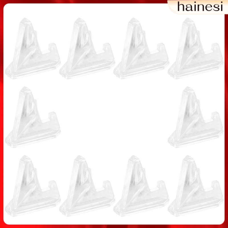 Set 10 Giá Đỡ Trưng Bày Ảnh Trong Suốt