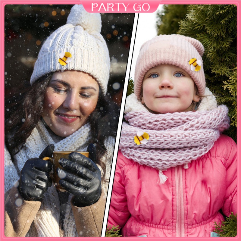 Set 30 Chú Ong Nhồi Bông Dễ Thương Trang Trí Sổ Tay