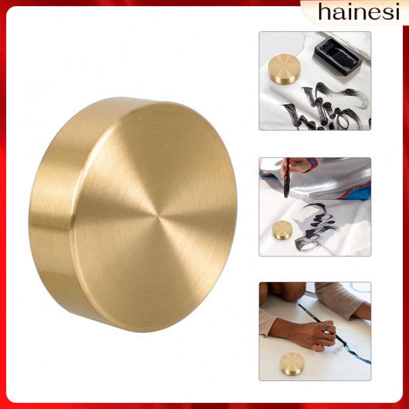 Thước Gỗ Tròn Viết Giấy Thư Pháp Trung Hoa Trang Trí Văn Phòng