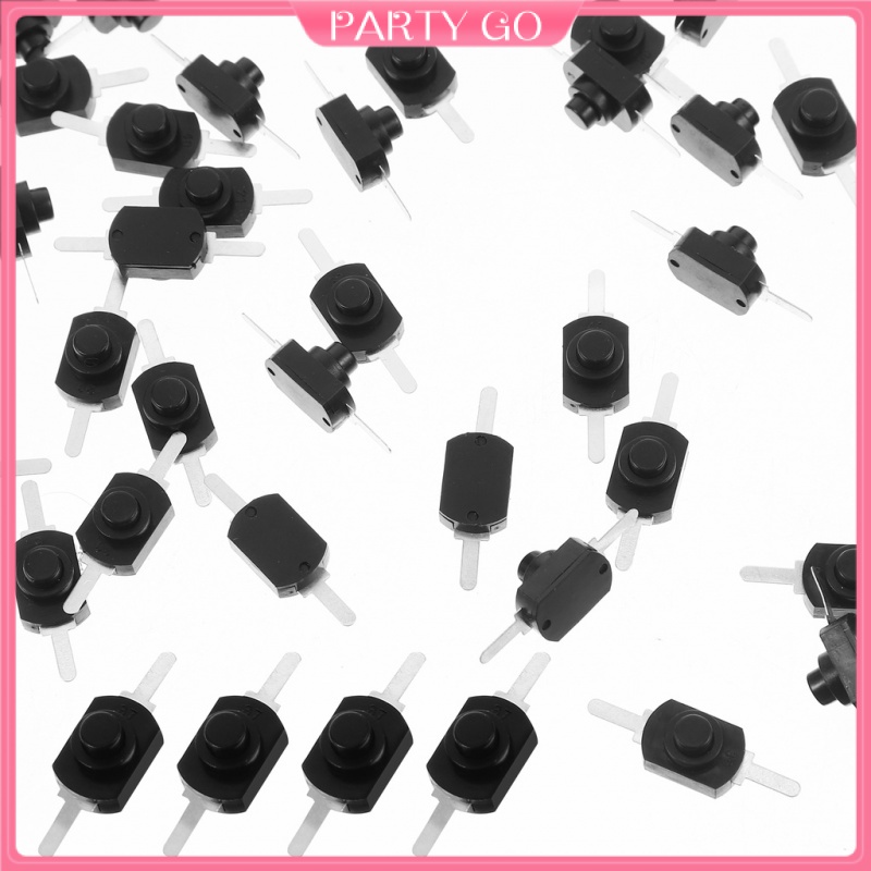 Set 50 Công Tắc Đèn Pin Mini Màu Đen