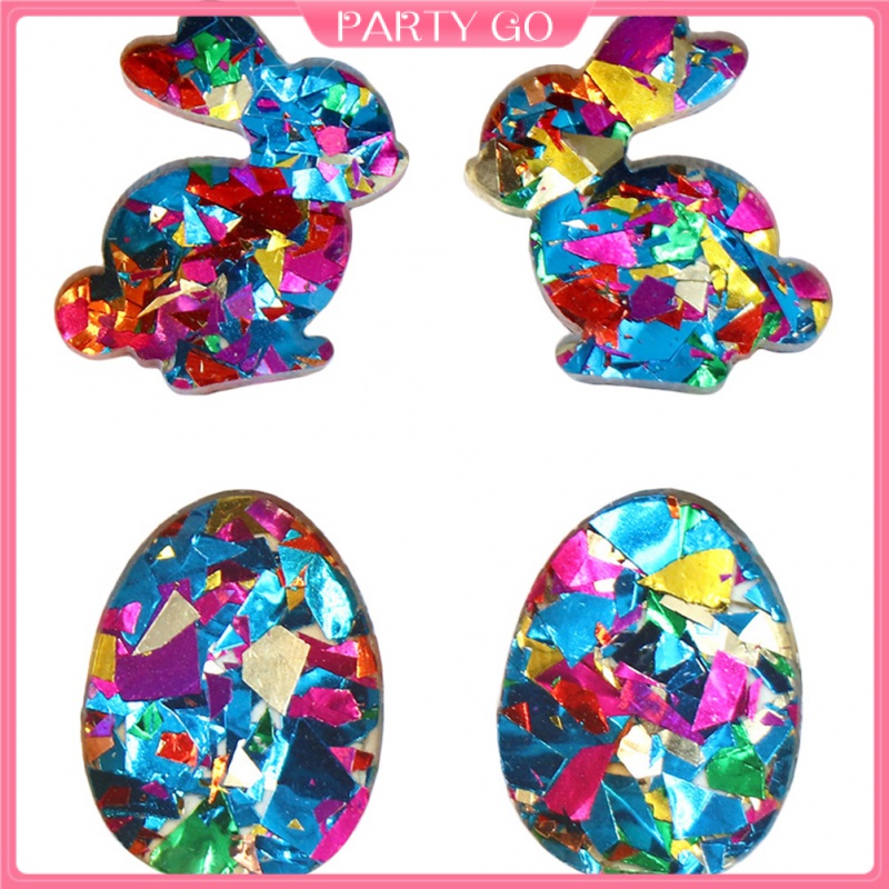 Set 2 Đôi Bông Tai Hình Trái Tim Dễ Thương Cho Nữ