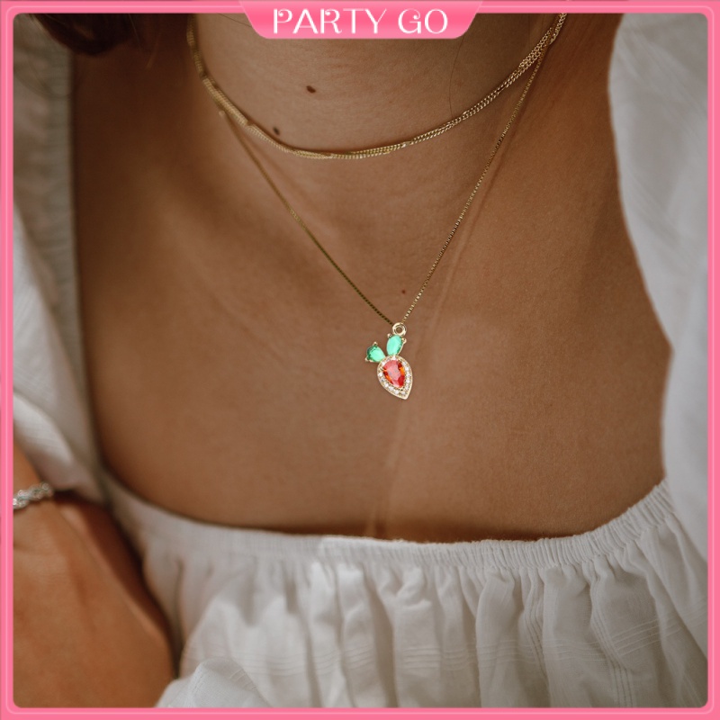 Set 3 Nút Chặn Vòng Tay / Bông Tai Hình Củ Cà Rốt Dễ Thương