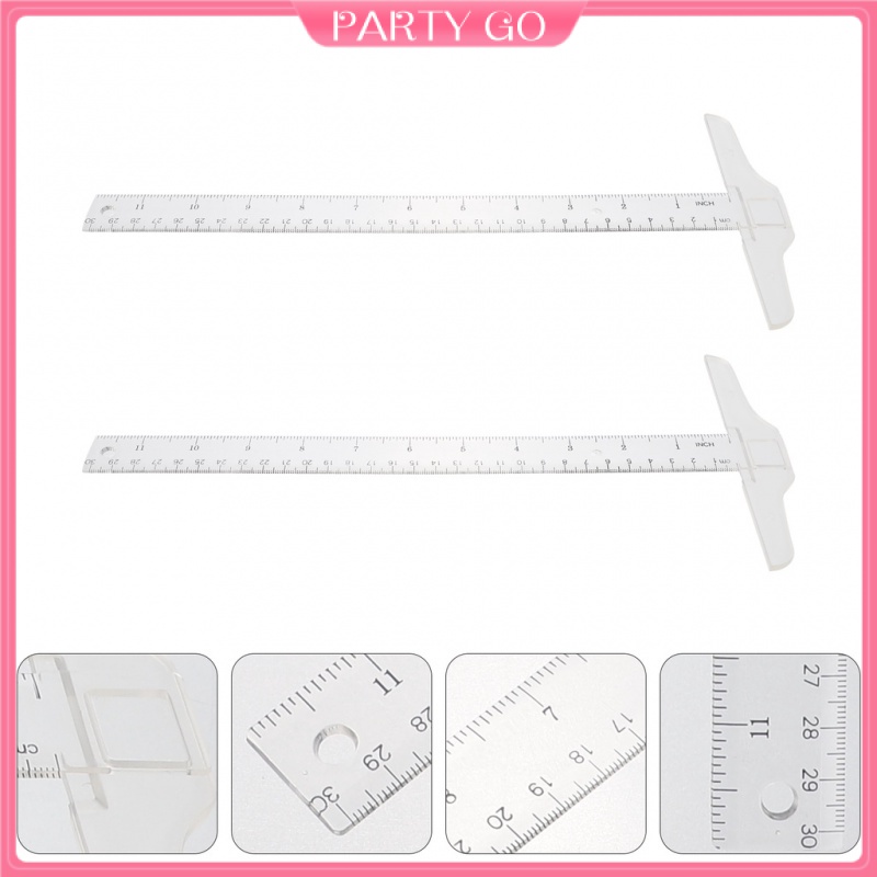 Set 2 Thước Đo Gỗ Chuyên Dụng Cho Thợ Mộc