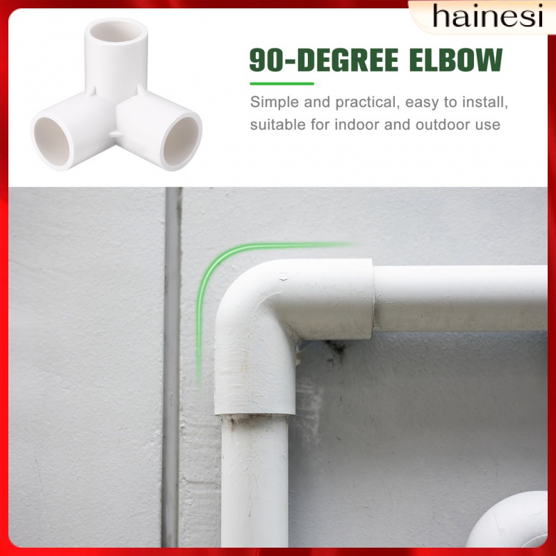 Bộ 8 Phụ Kiện Ống Nối Khuỷu Tay 3 / 4 Inch Bằng Pvc Chất Lượng Cao