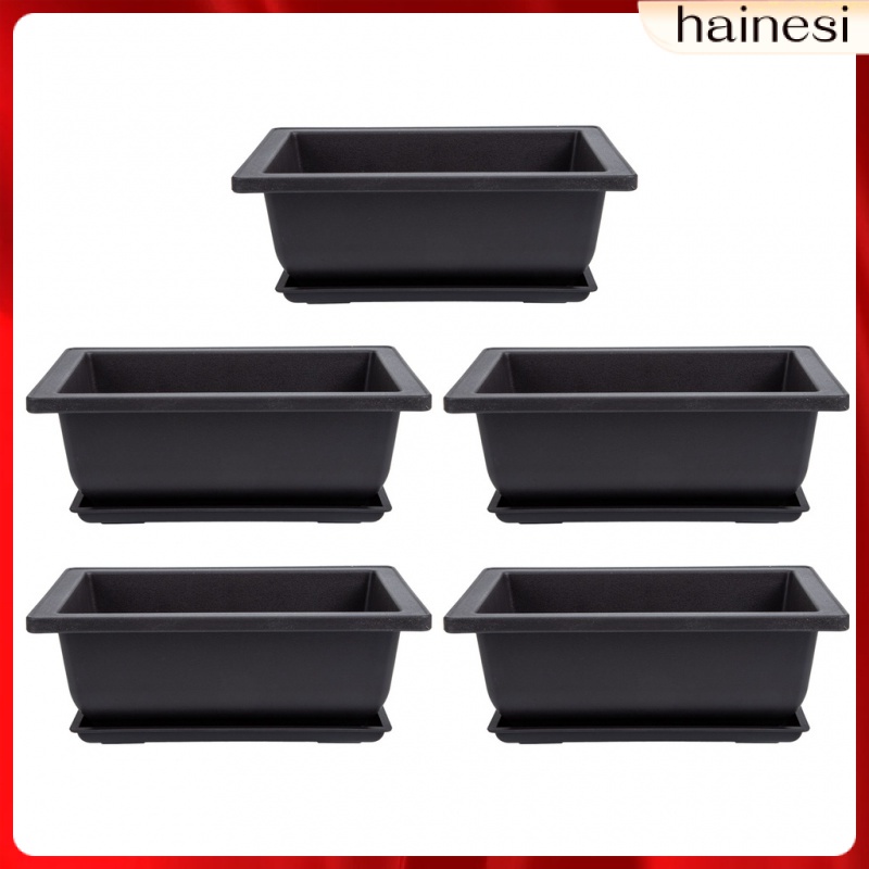 Set 5 Chậu Hoa Treo Trong Nhà Giả Cát Tím Kích Thước Nhỏ