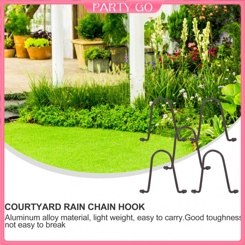 Giá Đỡ Chậu Hoa Bằng Sắt Có Móc Treo Tiện Lợi