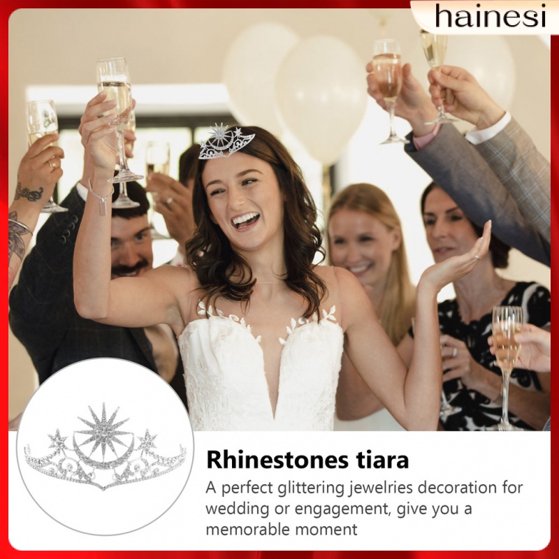 Vương Miện Cài Tóc Đính Kim Cương Giả Cho Nữ