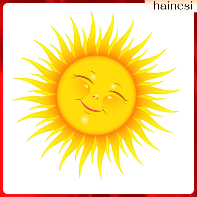 Decal Dán Tường Hình Mặt Trời