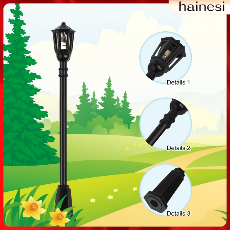 Bộ 20 Mô Hình Đèn Đường Dior Mini Dùng Trang Trí