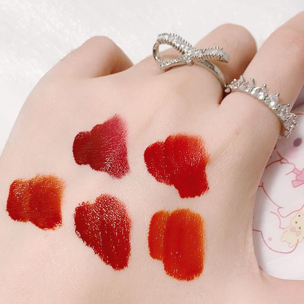 Bộ Son Môi Màu Nhung Lì Chống Thấm Nước Không Dính Ly D4M5