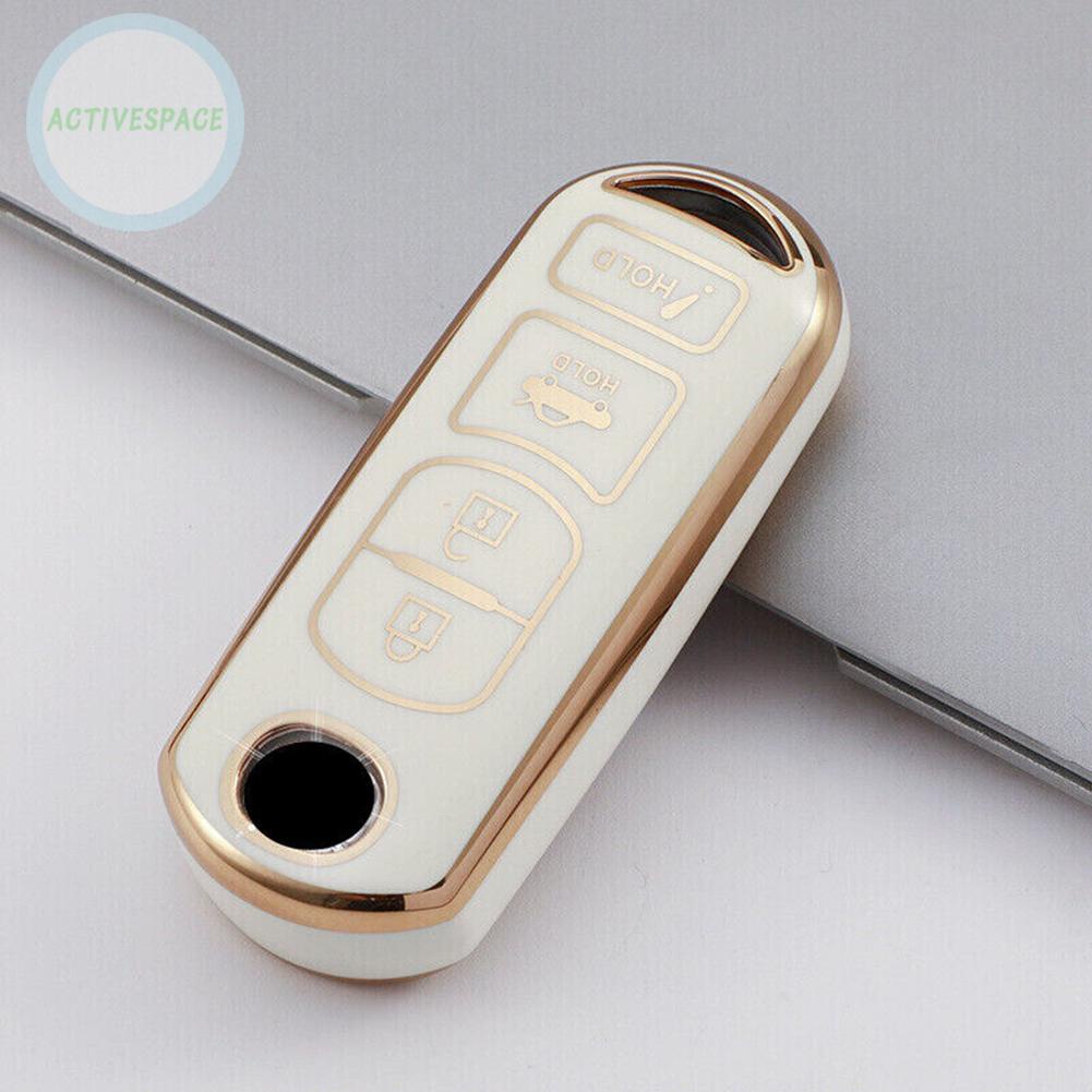 TPU Remote Key Fob Cover Case 4 Buttons High Quality For Mazda CX-5 CX-3 CX-30【Mazda】