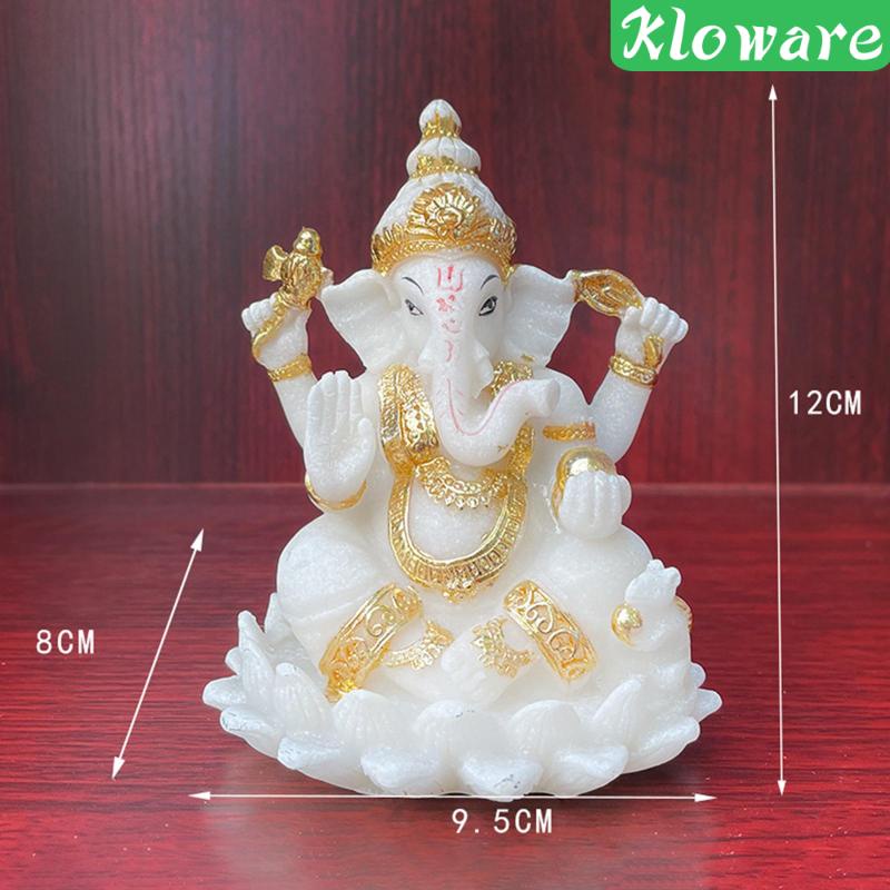 Đồ trang trí Tượng Phật Ấn Độ Bằng Nhựa Resin Trang Trí Văn Phòng / Thiền Định