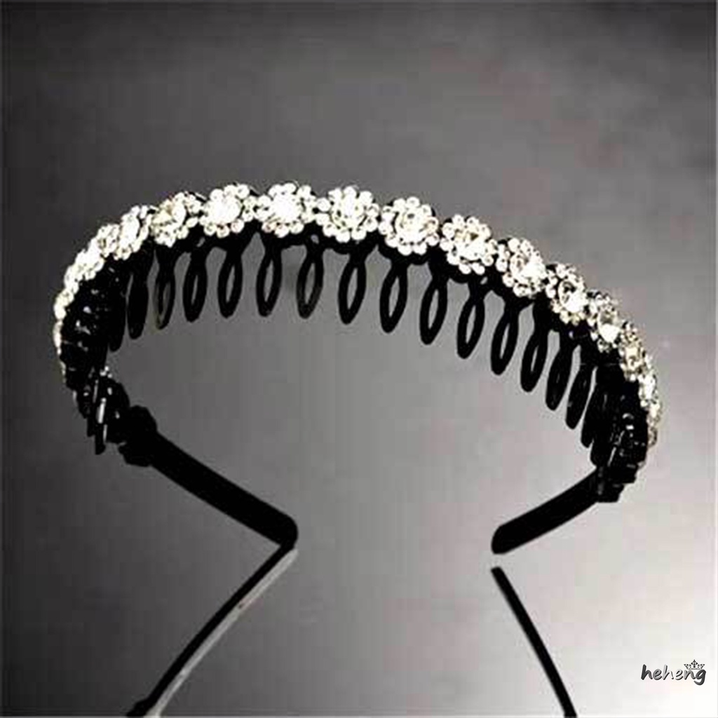 Băng Đô Cài Tóc Có Răng Chống Trượt Thiết Kế Đơn Giản