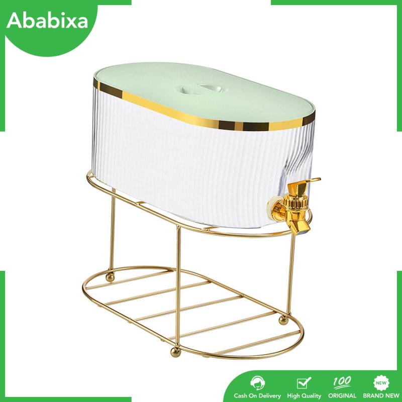 [Ababixa] Bình Đựng Nước Lạnh 5.3L Trong Suốt Có Vòi Dùng Trong Tủ Lạnh / Trong Nhà / Ngoài Trời