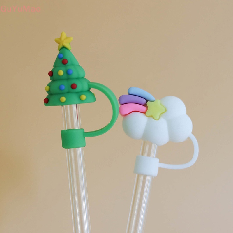 Nút Bịt Ống Hút Silicon Chống Bụi Có Thể Tái Sử Dụng Hình Hoạt Hình PRTA