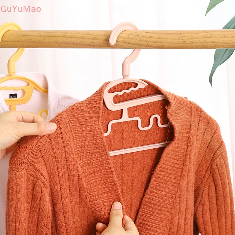 [cxGUYU] Móc Phơi Quần Áo Bằng Nhựa Nhiều Cổng Sóng Để Phơi Khô PRTA