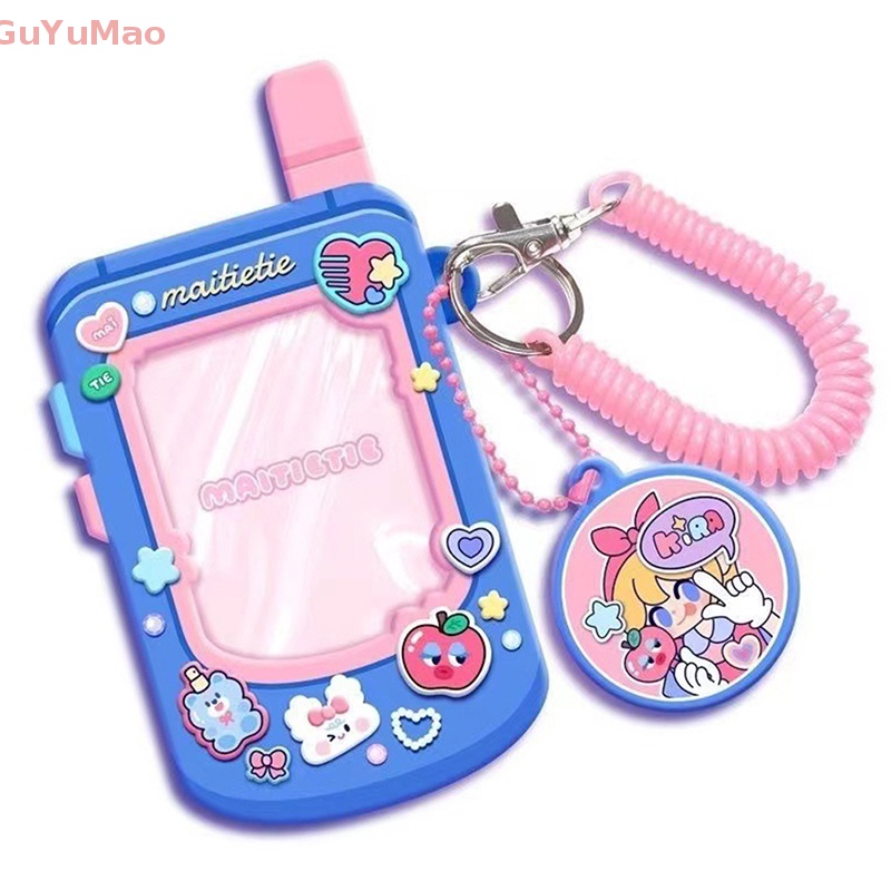 [cxGUYU] Túi Đựng Thẻ Xe Buýt Thẻ Ảnh Kpop Dễ Thương Phong Cách Retro Đáng Yêu Trưng Bày Điện Thoại Quà Tặng PRTA