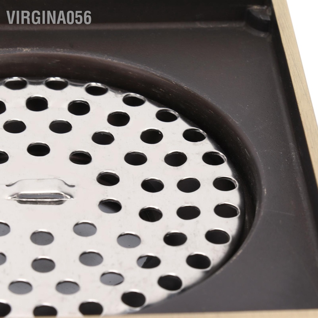 Virgina056 Sàn Đồng Giả Cổ Tắm Thoát Bộ Cho Gia Đình Khách Sạn Phòng Vệ Sinh 10X10 Cm