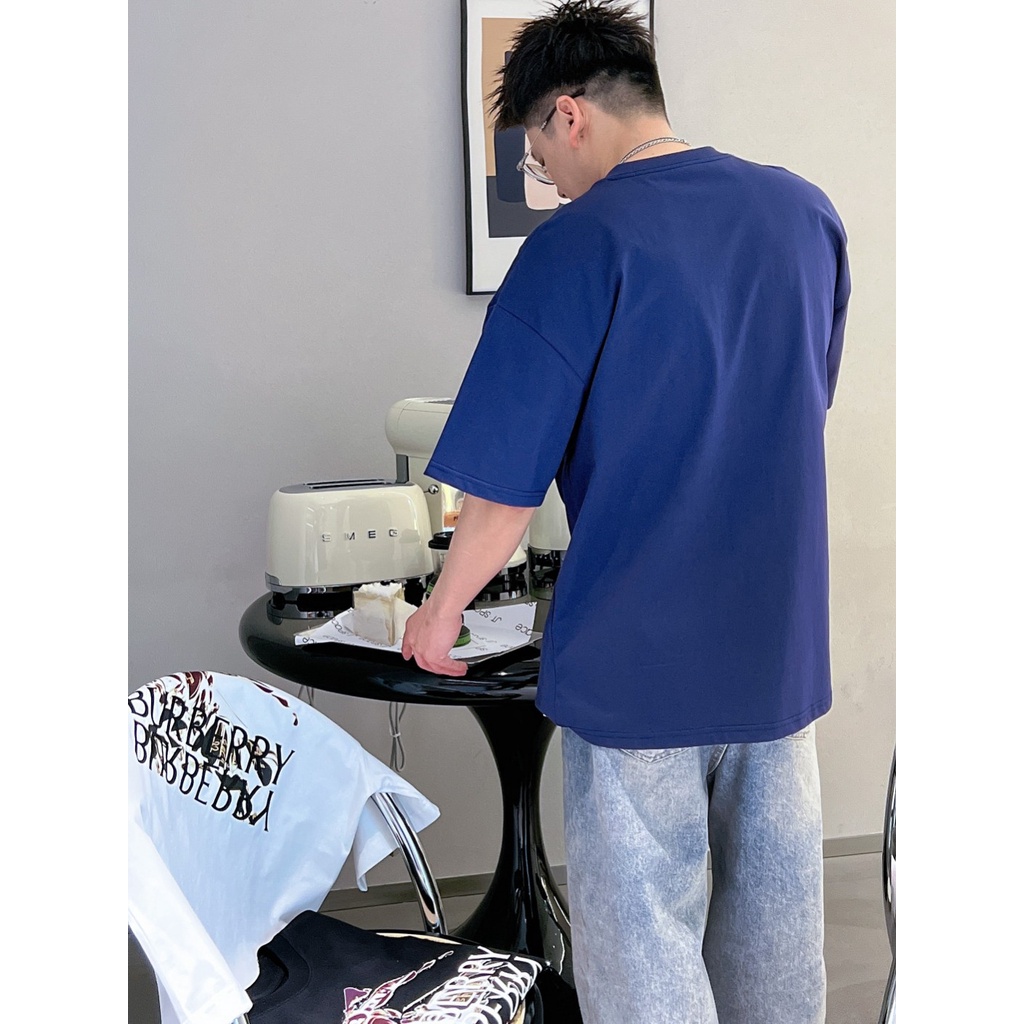 Áo Thun Ngắn Tay Dáng Rộng Thời Trang Chất Lượng Cao
