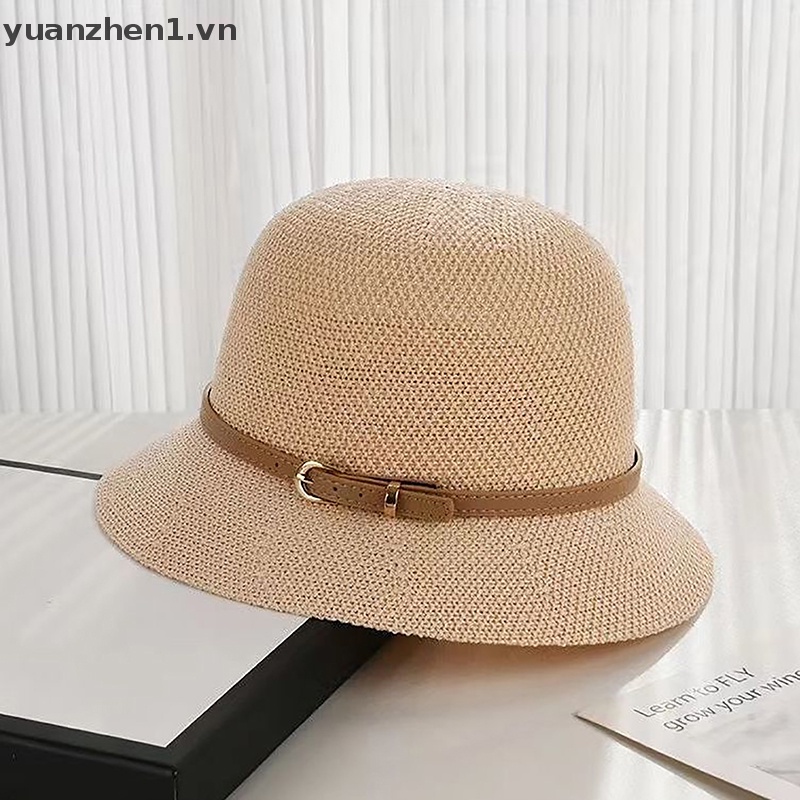 Nón Tai Bèo Bằng Da Thời Trang Mùa Hè Cho Nữ