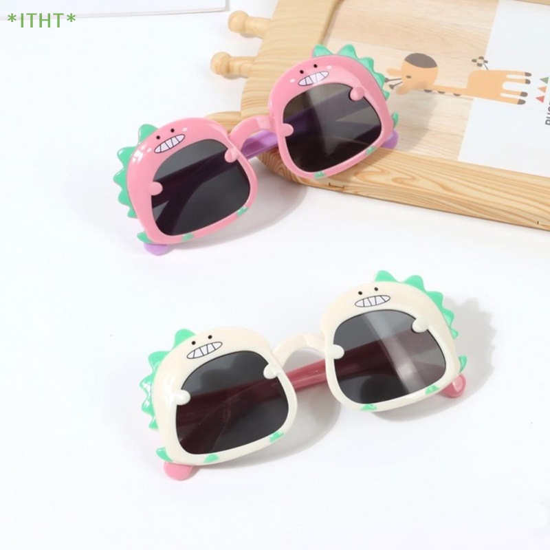 1 Kính Mát Chống Tia UV Hình Khủng Long Thời Trang Cho Bé Mới
