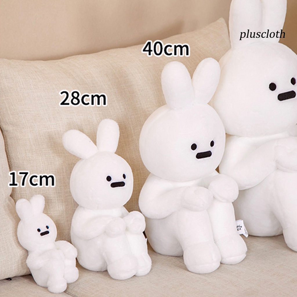 Thú Nhồi Bông Hình Thỏ 12cm / 17cm / 28cm / 40cm Có Thể Giặt Được