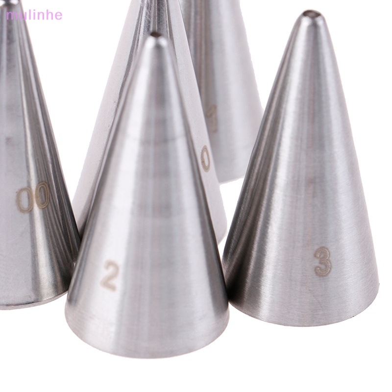 Set 5 Đuôi Bắt Bông Kem Hình Tròn Tiện Dụng