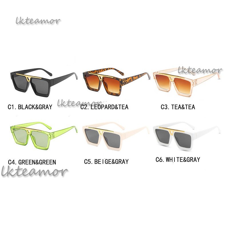 Kính Mát Gọng Vuông Lớn Sang Trọng Cho Nam