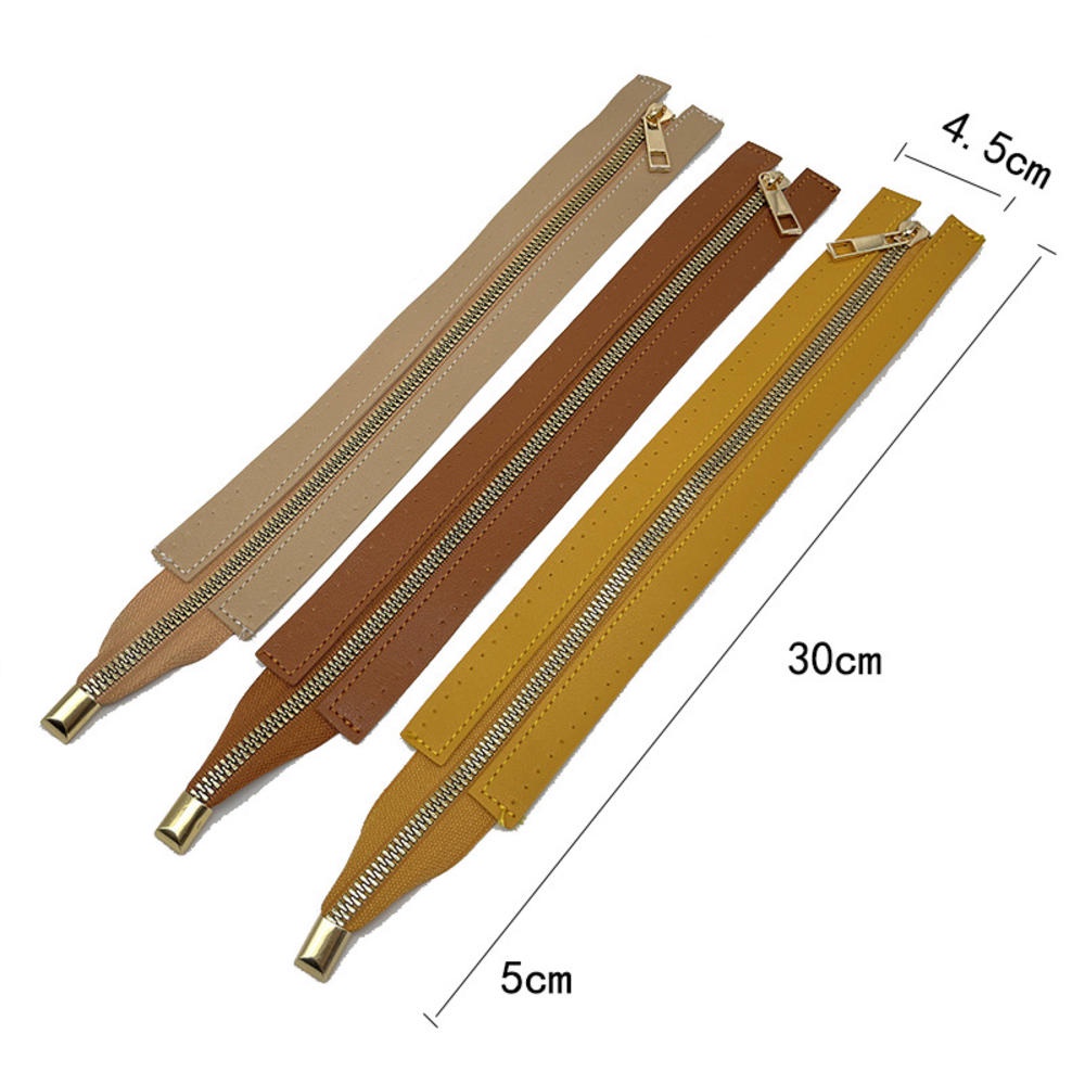 Dây Xích Kéo Túi Xách Da PU 18 / 30cm