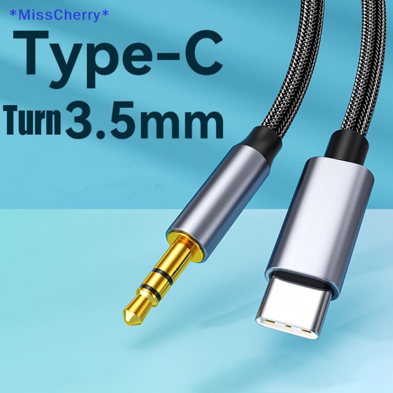 Dây Cáp Âm Thanh Chuyển Đổi Type C Sang 3.5mm Aux Chuyên Dụng Cho Xe Hơi Mới