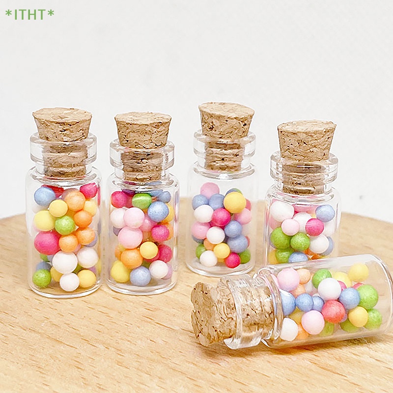 Mô Hình Chai Kẹo Đồ Chơi Nhà Bếp Búp Bê DIY Mới
