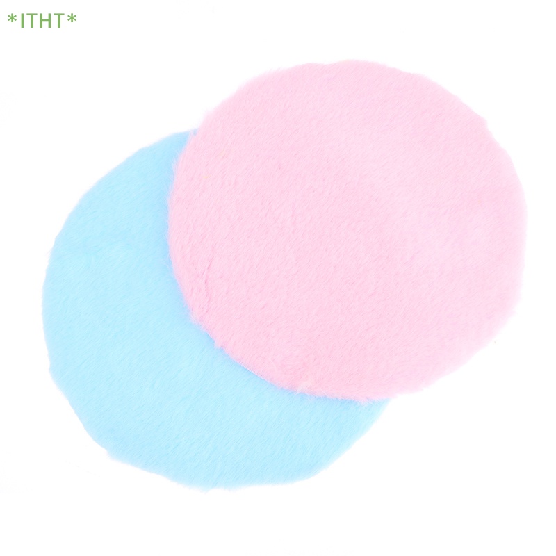 1 Thảm Lông Lót Sàn Hình Tròn Cho Nhà Búp Bê Mới