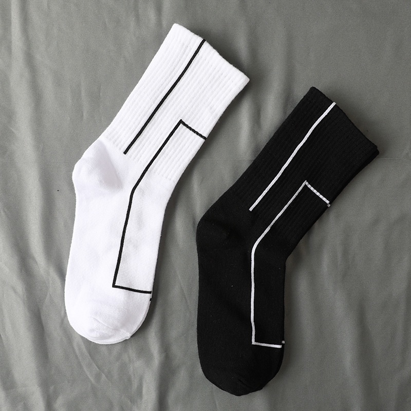 Vớ Thể Thao Thoáng Khí Màu Sắc Thời Trang Thu Đông Cho Nam