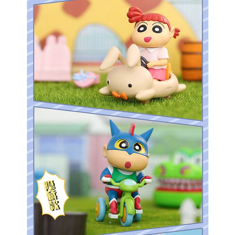 ★Hgtoys★ Set 52 Mô Hình Búp Bê Shin-Chan Trang Trí Xe Hơi