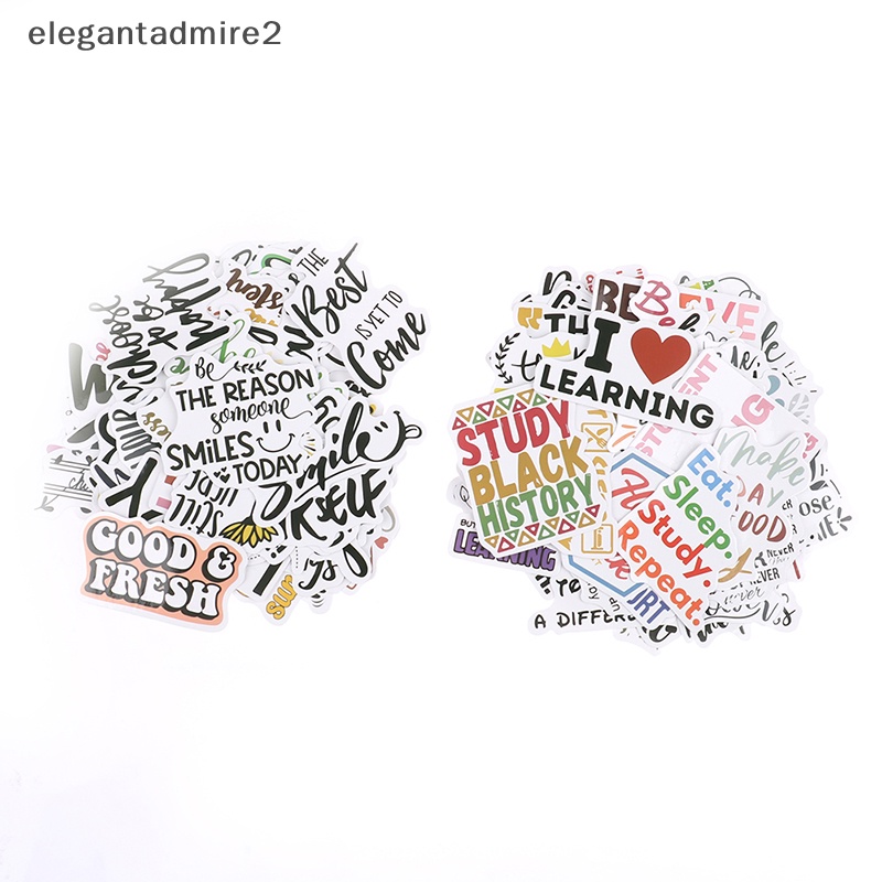 Set 50 Miếng Dán Chống Thấm Nước Truyền Cảm Hứng DIY