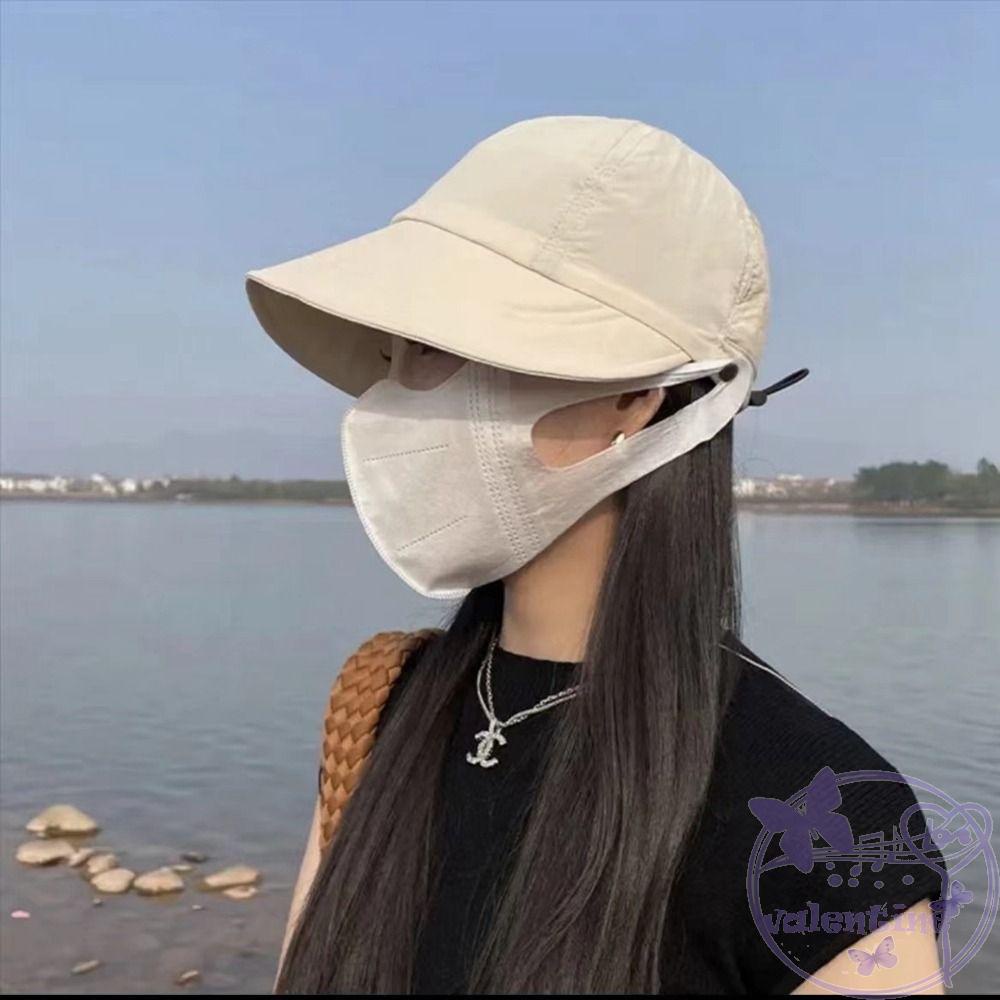 Mũ Lưỡi Trai Cotton Chống Nắng Phong Cách Hàn Quốc Cho Nữ