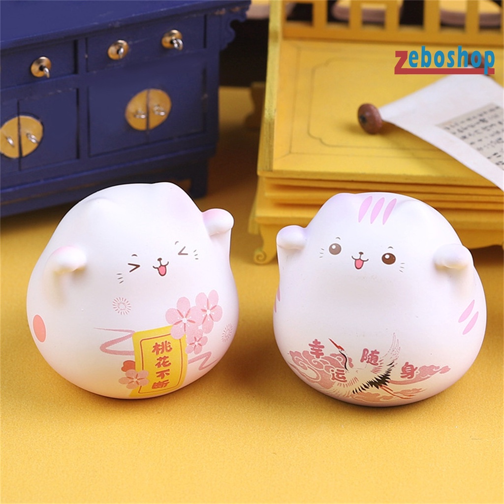 Tượng Mèo Nhỏ Xinh Trang Trí Nội Thất