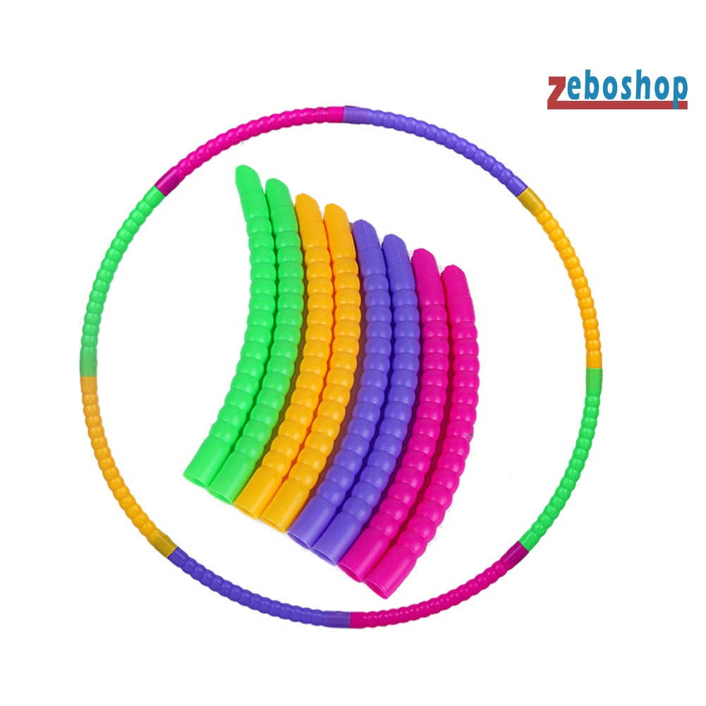 Vòng Lắc Thể Thao Bằng Nhựa Nhiều Màu Sắc 50 / 60cm Có Thể Tháo Rời Cho Trẻ Em