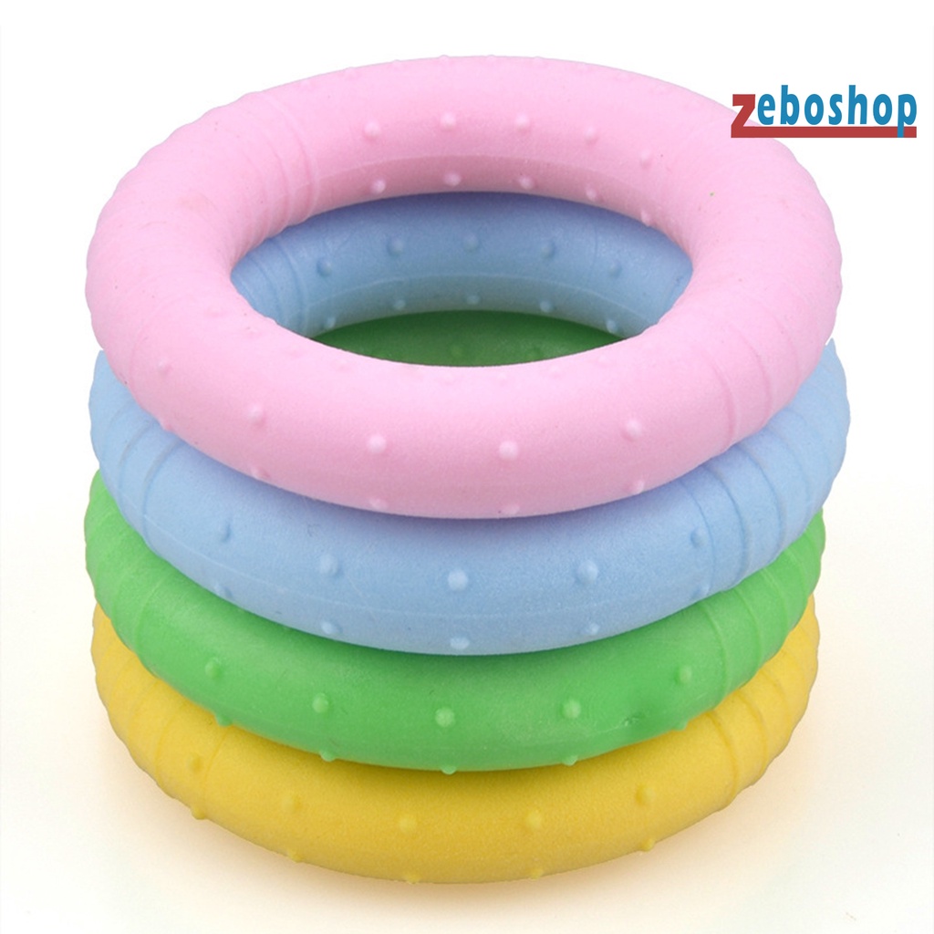 Đồ Chơi Xốp Gặm Nướu Hình Tròn Có Mùi Sữa Tạo Bọt TPR Có Mùi Thơm Làm Sạch Răng Cho Cún Cưng