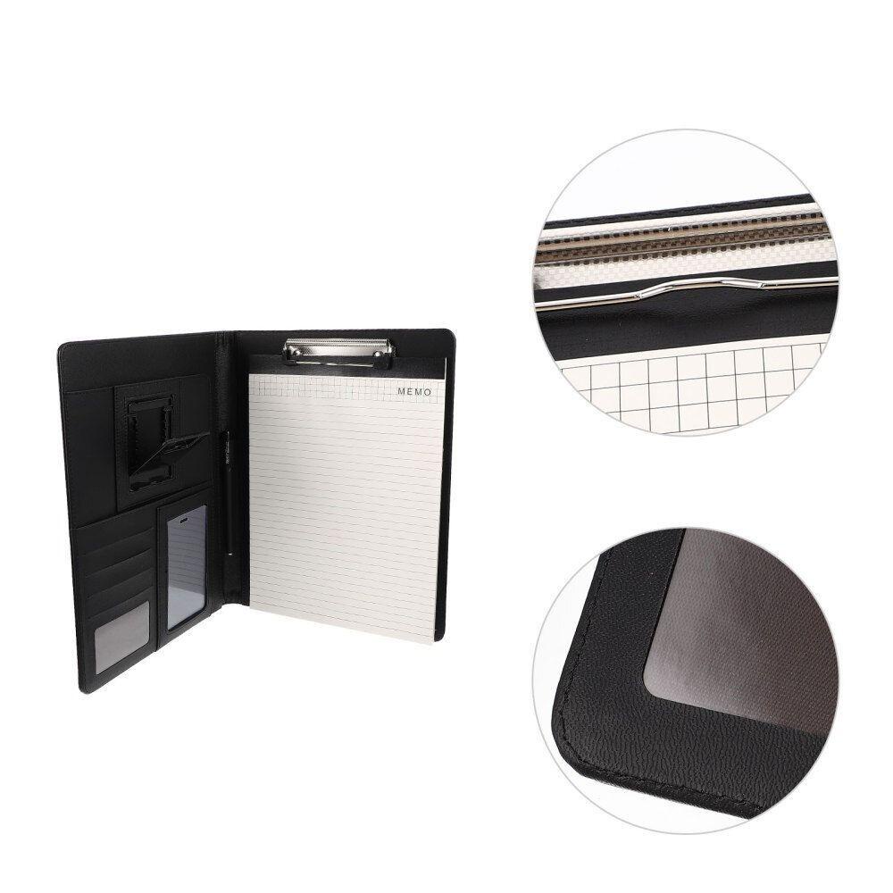 CHOOKEY Ví Đựng Thẻ Bằng Thép Không Gỉ Phối Da Pu Phong Cách Doanh Nhân Sang Trọng