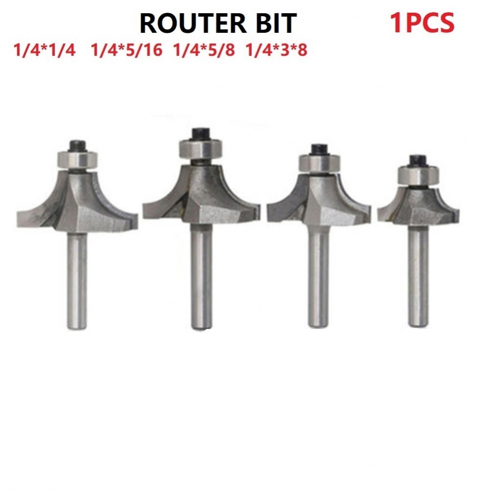 Đầu Định Tuyến Bit 3.97mm 1 / 4 &quot;1 / 8&quot; Radius 3.17mm 4.76mm 7.96mm Chất Lượng Cao