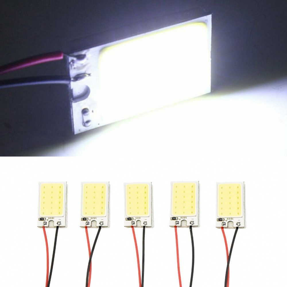 Bảng Đèn LED 18 Bóng Trang Trí Nội Thất Xe Ô Tô Festoon