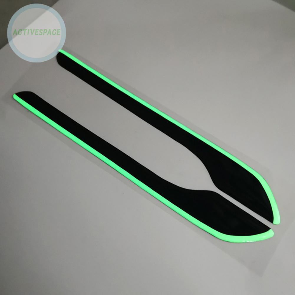 4-X Car-Door Handle Sticker Anti-Scratch-Luminous For-Tesla Model 3/Y 2019-2022【TESLA】