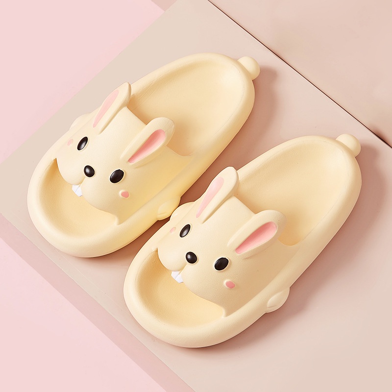 Dép Đi Trong Nhà Đế Dày Chống Trượt Hình Thỏ Dễ Thương